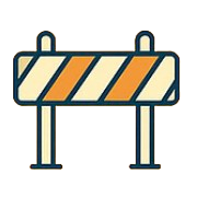 Barrière de travaux